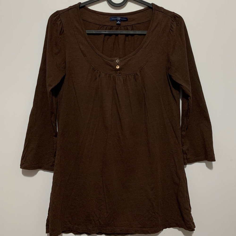 Gap women’s long 3/4 sleeve t-shirt